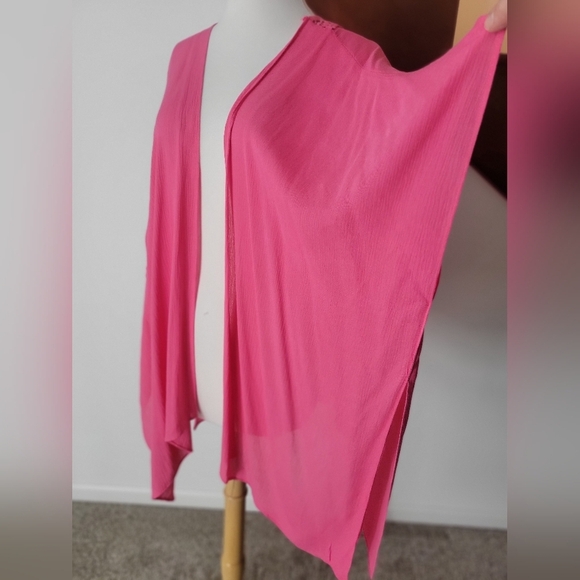 Vince Camuto Embroidered Lace Cover-Up Tunic New One Size - Picture 3 of 4